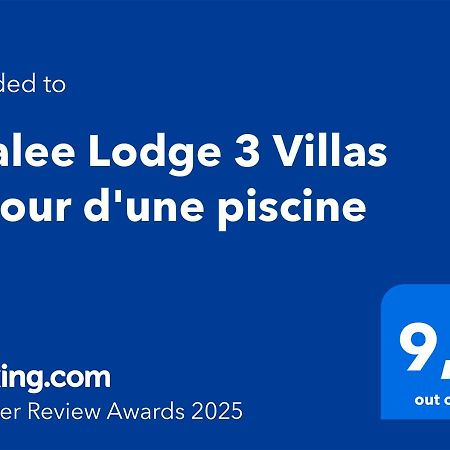 Titalee Lodge 3 Villas Autour D'Une Piscine Сен-Франсуа Экстерьер фото